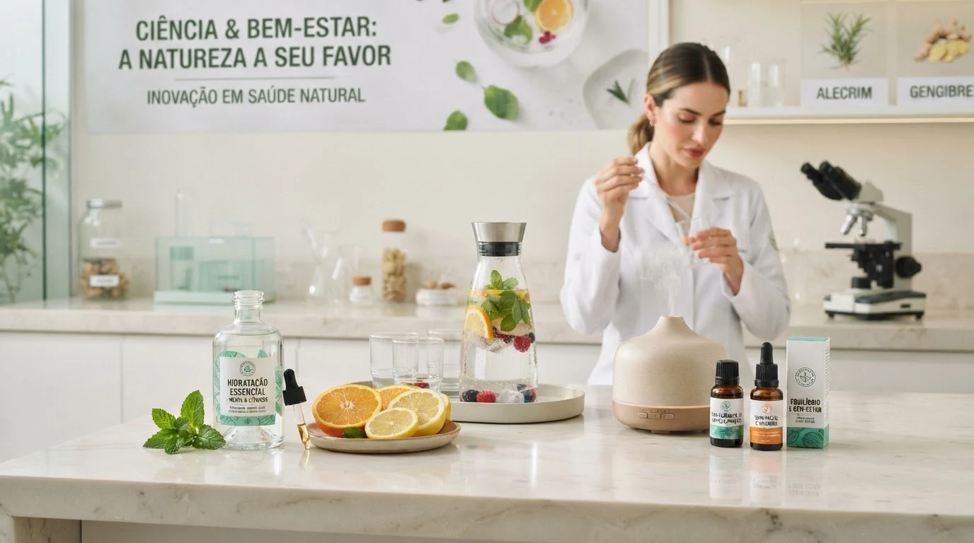 Conceito de vitalidade e regulação metabólica em ambiente luminoso e minimalista